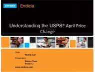 Understanding the USPSÂ® April Price Change - Endicia