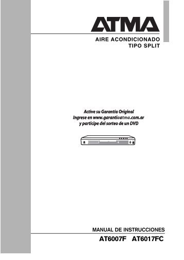 Manual split ATMA AT6007F_6017FC.pdf