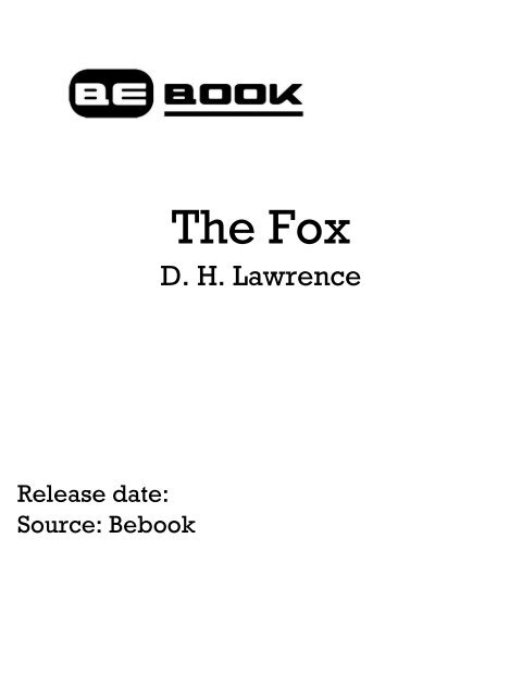 The Fox - Lawrence D.H..pdf