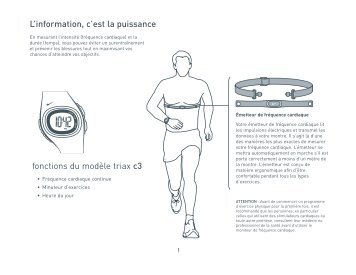 L'information, c'est la puissance fonctions du modèle triax c3