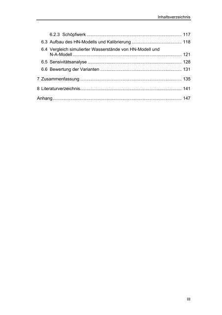 Ein hydrologisches Modell für tidebeeinflusste Flussgebiete