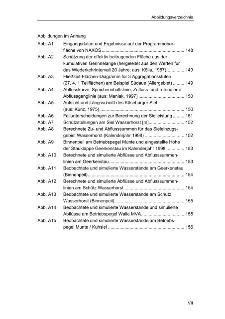 Ein hydrologisches Modell für tidebeeinflusste Flussgebiete