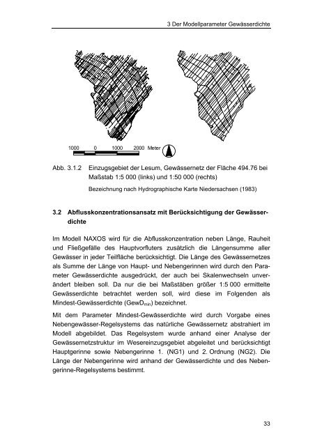 Ein hydrologisches Modell für tidebeeinflusste Flussgebiete