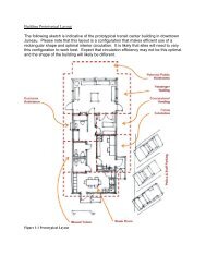 Building Prototypical Layout The following sketch is indicative of the ...