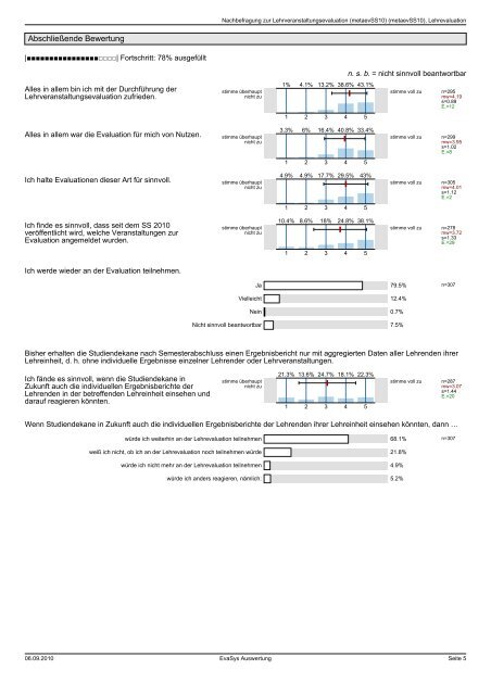 Nachbefragung zum WS 09/10 und SS10 [pdf] - Servicestelle ...