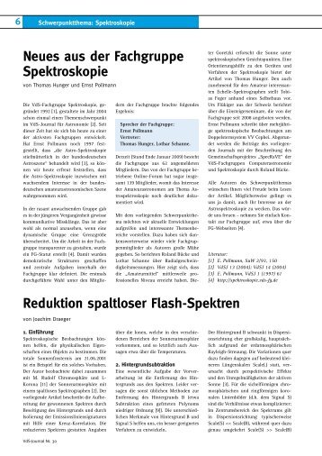 VdS-Journal 30 - FG - Spektroskopie