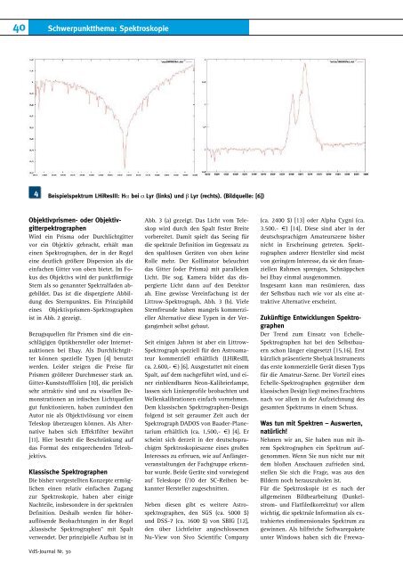 VdS-Journal 30 - FG - Spektroskopie