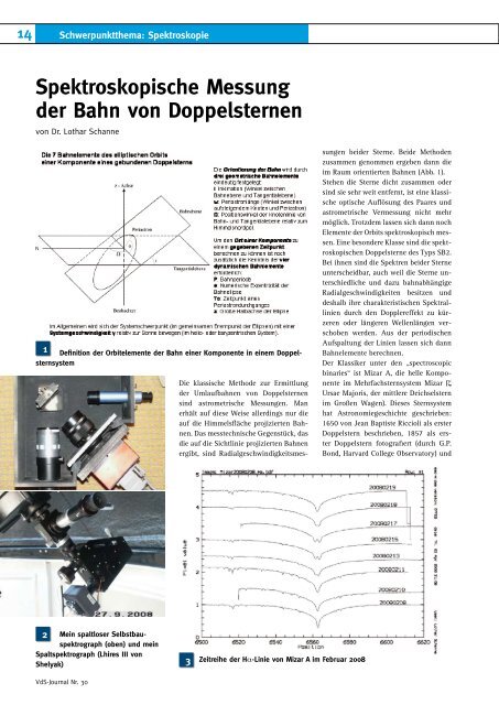 VdS-Journal 30 - FG - Spektroskopie