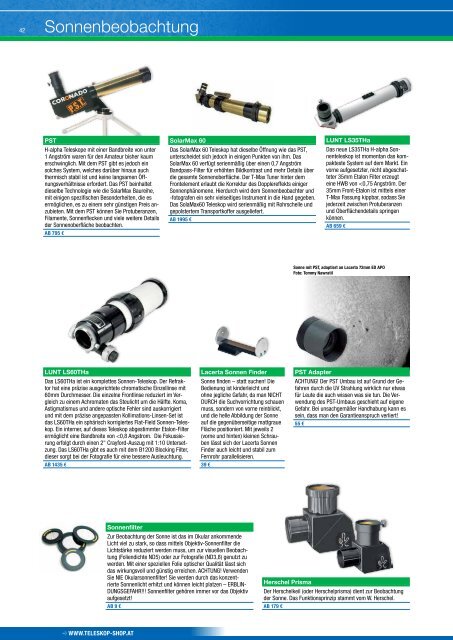 katalog 2013 - Teleskop