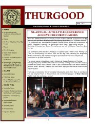 July 2011 - Thurgood Marshall School of Law