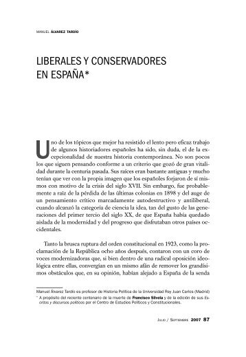 Liberales y conservadores en España - FAES