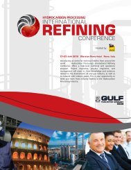 Hydrocarbon Processing's International Refining Conference - GEP