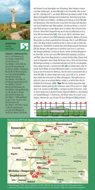 Download Pocket Guide Steigerwald Panoramaweg
