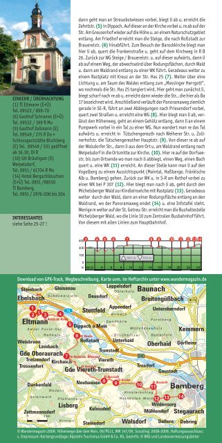 Download Pocket Guide Steigerwald Panoramaweg