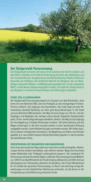 Download Pocket Guide Steigerwald Panoramaweg