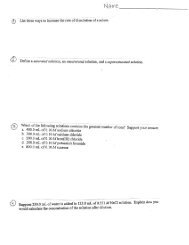 Practice Worksheet