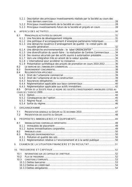 Document de rÃ©fÃ©rence 2010 - FREY