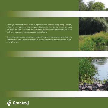 Natuur, landschap & water - Grontmij