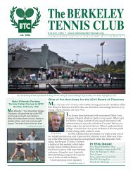 MEET - The Berkeley Tennis Club