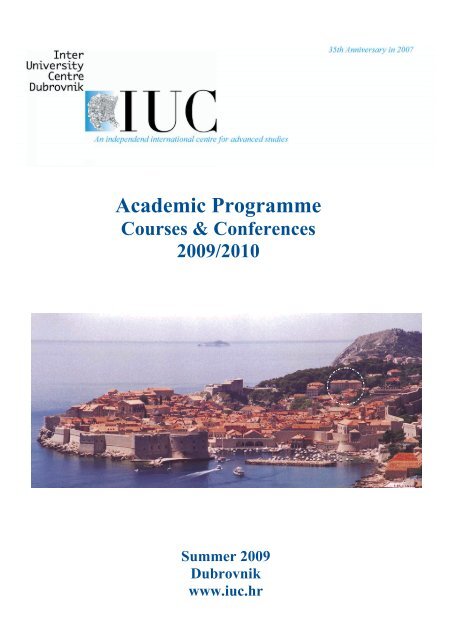 Academic Programme - IUC