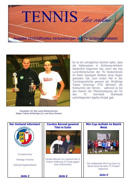 Mini-Cup-Serie Bezirk West 2010/2011 - Tennisverband Schleswig ...