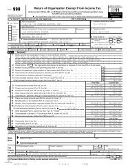 2011 Form 990 - YMCA of Greater Boston