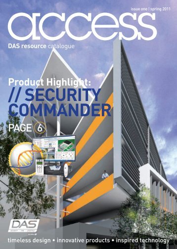 DAS Access Catalogue - Issue 1 - The Technoworx Store