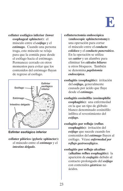 El diccionario de las enfermedades digestivas - National Digestive ...