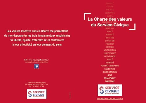 La Charte des valeurs du Service Civique