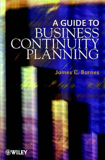 A Guide to Business Continuity Planning