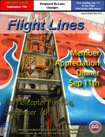 Aug/Sep 2013 Flight Lines newsletter is now available Online!