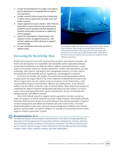 U.S. Commission on Ocean Policy - Joint Ocean Commission Initiative