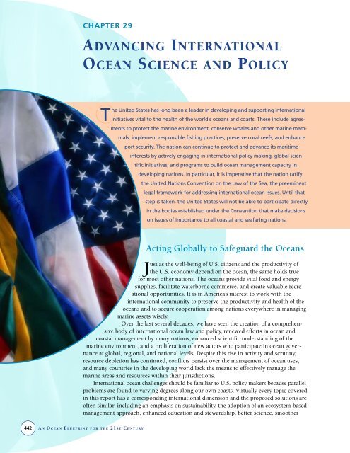 U.S. Commission on Ocean Policy - Joint Ocean Commission Initiative