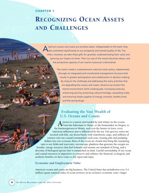 U.S. Commission on Ocean Policy - Joint Ocean Commission Initiative