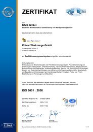 Zertifikat als PDF-Download - Eifeler Lasertechnik GmbH