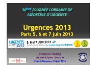 RÃ©sumÃ© Urgences 2013 COLMU.pptx