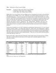 Herbicide Premix Conversion Chart