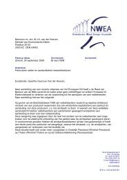 Brief particuliere netten en NMa ontheffing sept08.pdf - NWEA