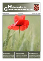 Gemeindezeitung 02-11 (1.016 KB) - Gemeinde Hainersdorf