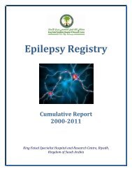 National Epilepsy Registry - the Research Centre Page