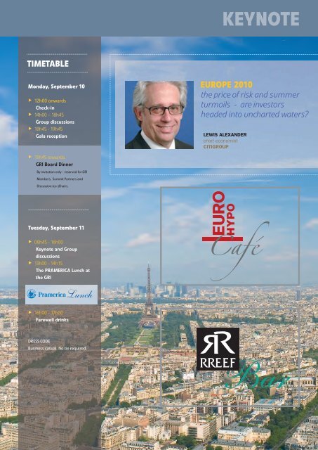 Paris 10-11 September - Global Real Estate Institute