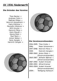 SV 1936 Niederwerth