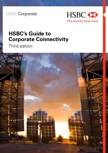 HSBC's Guide to Corporate Connectivity - Website Maintenance