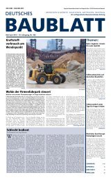 blickpunkt - Deutsches Baublatt