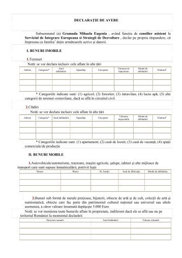 Gramada Mihaela Eugenia.pdf - PrimÄria Municipiului Suceava