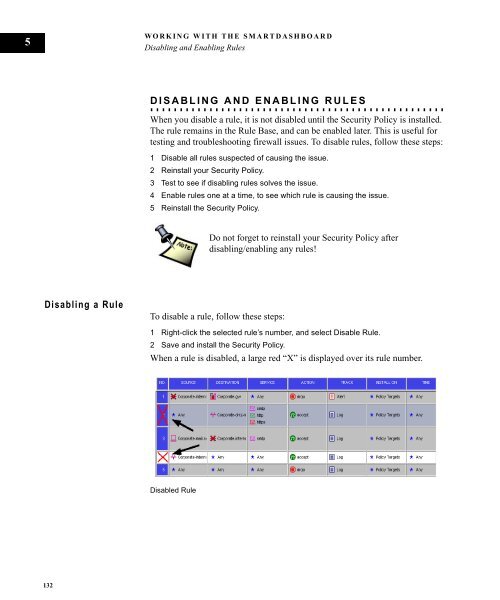 WORKING WITH THE SMARTDASHBOARD