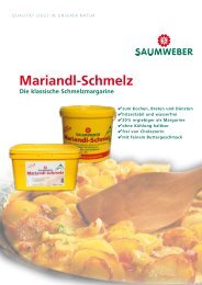 Mariandl-Schmelz - A. Saumweber GmbH