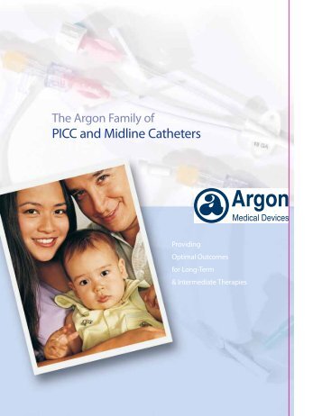 PICC and Midline Catheters - Argon Medical Devices, Inc