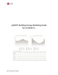 eQUEST Building Energy Modeling Guide for LG ... - LG-VRF.com