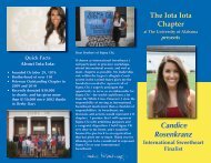 Candice Rosenkranz - Sigma Chi Fraternity